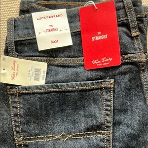 Lucky Brand 221 Straight Barite Jeans 34x34